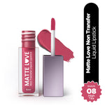Thumbnail for Hilary Rhoda Matte Love Non Transfer Liquid Lipstick - High Tea 08