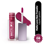 Thumbnail for Hilary Rhoda Matte Love Non Transfer Liquid Lipstick - Dusky Mouve 06