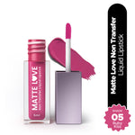 Thumbnail for Hilary Rhoda Matte Love Non Transfer Liquid Lipstick - Ruby Kiss 05