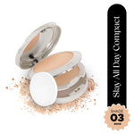 Thumbnail for Hilary Rhoda Slay All Day Matte Compact - Beige 03