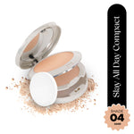 Thumbnail for Hilary Rhoda Slay All Day Matte Compact - Sand 04
