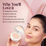 Thumbnail for Hilary Rhoda Slay All Day Matte Compact - Sand 04 - Distacart