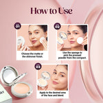 Thumbnail for Hilary Rhoda Slay All Day Matte Compact - Sand 04 - Distacart