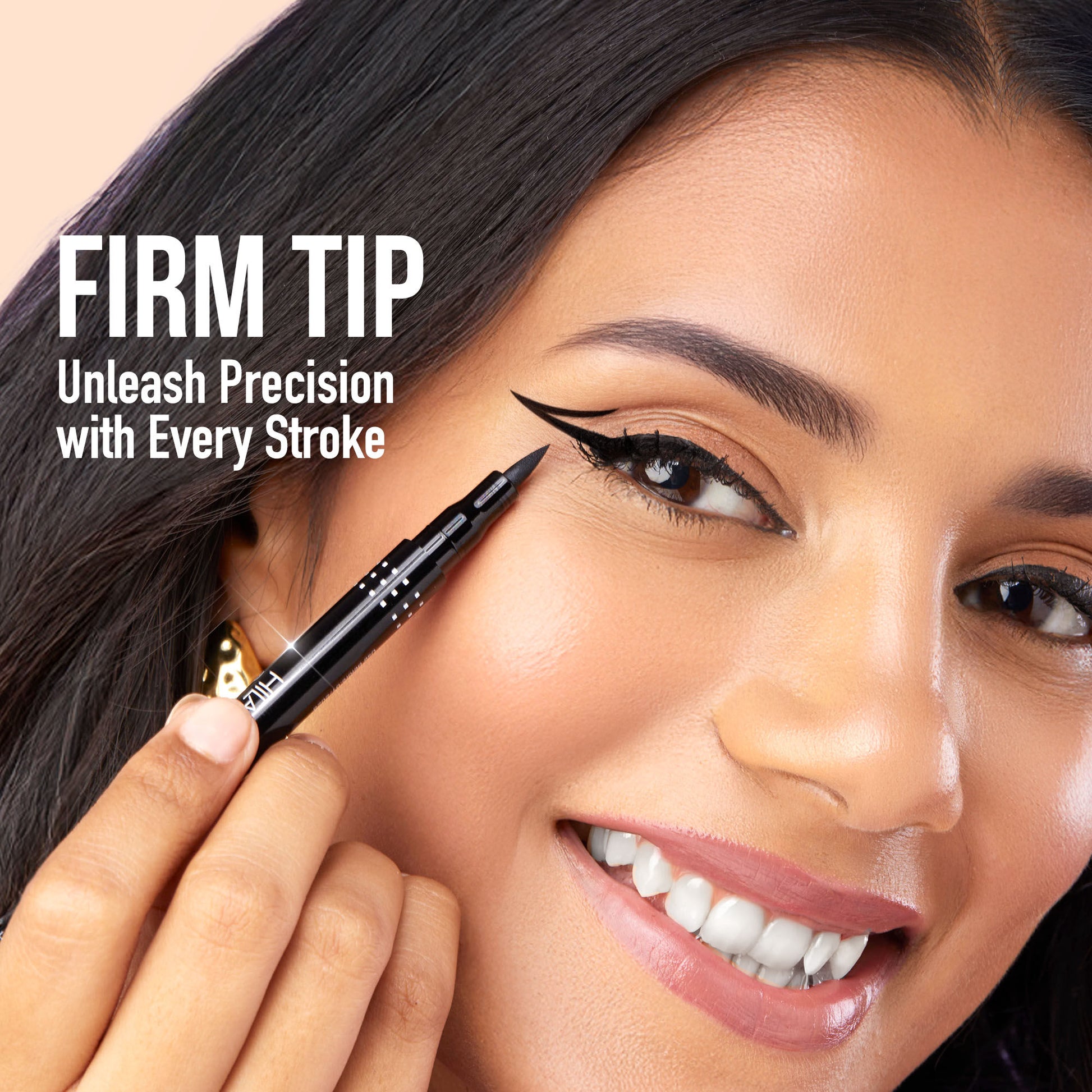 Hilary Rhoda Deep Black Sketch Waterproof Eyeliner - Distacart
