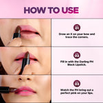 Thumbnail for Hilary Rhoda Darling Ph Black Lipstick - Distacart