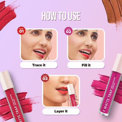 Hilary Rhoda Matte Trap Liquid Lipstick - Peachy 07 - Distacart