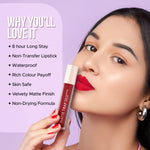 Thumbnail for Hilary Rhoda Matte Trap Liquid Lipstick - Untamed Pink 19 - Distacart