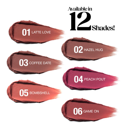 Hilary Rhoda Matte About You Lipstick - Hazel Hug 02 - Distacart