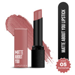 Thumbnail for Hilary Rhoda Matte About You Lipstick - Bombshell 05