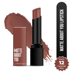 Thumbnail for Hilary Rhoda Matte About You Lipstick - Caramel Kiss 12