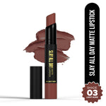Thumbnail for Hilary Rhoda Slay All Day Matte Lipstick - Light Nude 03