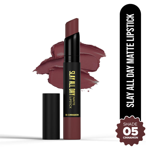 Hilary Rhoda Slay All Day Matte Lipstick - Cinnamon 05