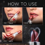 Thumbnail for Hilary Rhoda Starlight Metallic Lipstick - Cosmic Candy 01 - Distacart