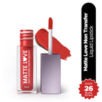 Thumbnail for Hilary Rhoda Matte Love Non Transfer Liquid Lipstick - Rustic Brown 26
