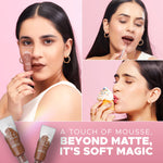 Thumbnail for Hilary Rhoda Touch Of Mousse Waterproof Lipstick - My Forever 01 - Distacart