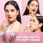 Thumbnail for Hilary Rhoda Touch Of Mousse Waterproof Lipstick - Pink Casual 03 - Distacart