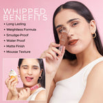 Thumbnail for Hilary Rhoda Touch Of Mousse Waterproof Lipstick - Pink Casual 03 - Distacart
