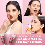 Thumbnail for Hilary Rhoda Touch Of Mousse Waterproof Lipstick - Warm Mauve 04 - Distacart