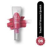 Thumbnail for Hilary Rhoda Touch Of Mousse Waterproof Lipstick - Extra Plum 06