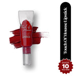 Thumbnail for Hilary Rhoda Touch Of Mousse Waterproof Lipstick - Wild Wine 10