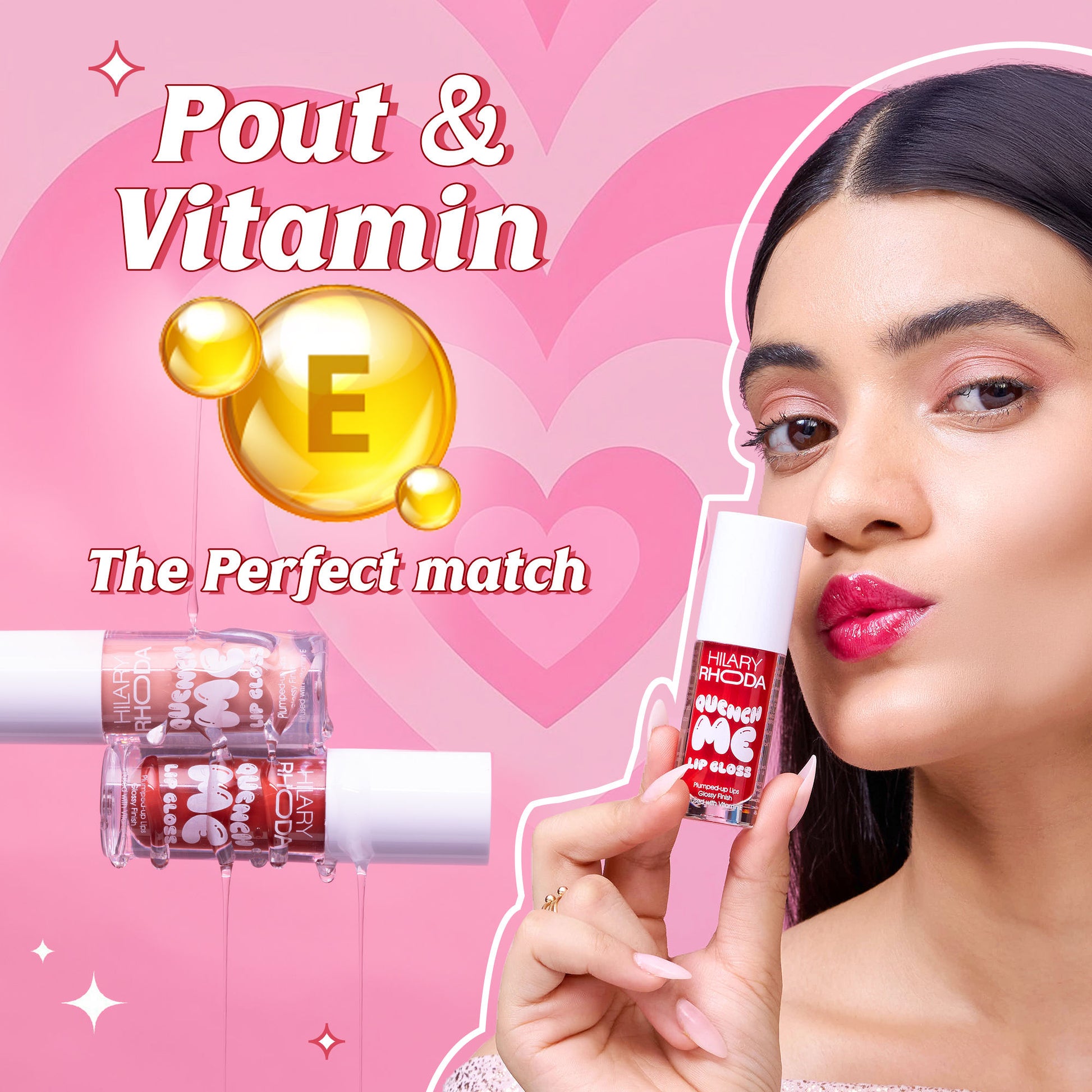 Hilary Rhoda Quench Me Lip Gloss - Cotton Candy 06 - Distacart