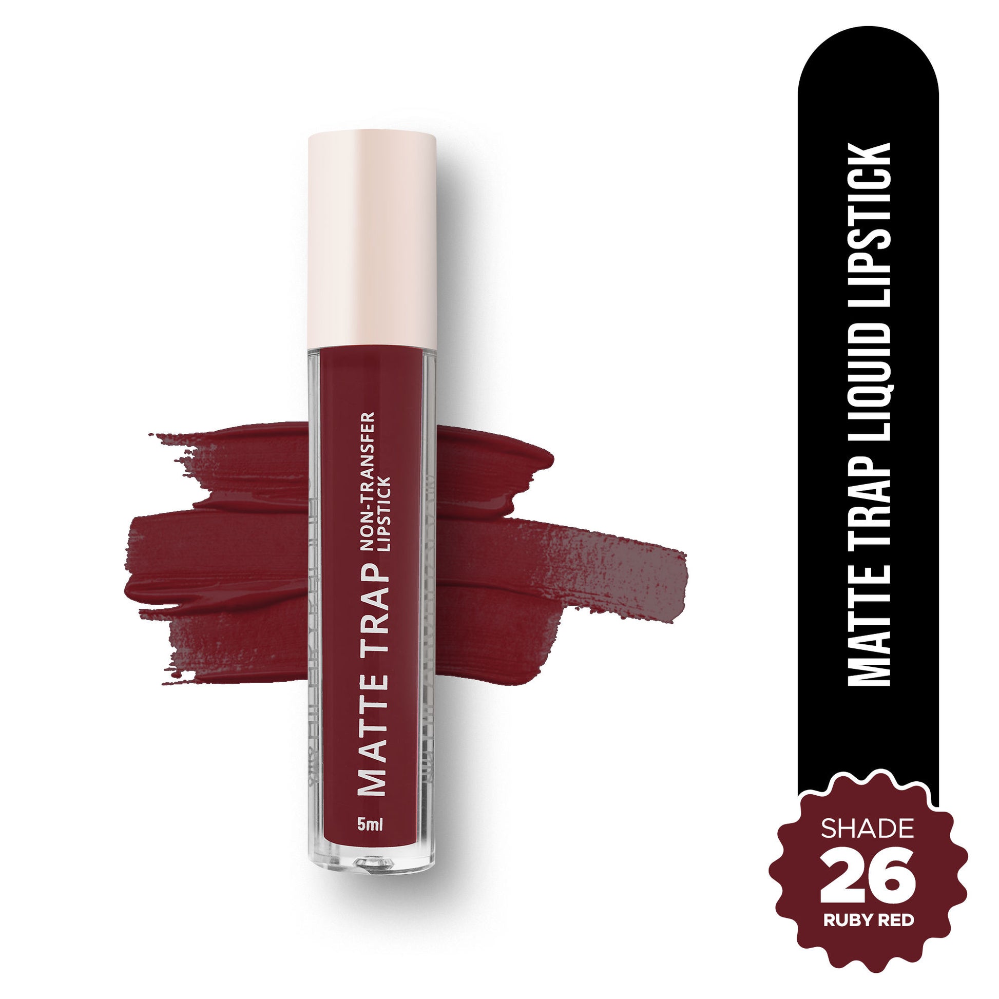Hilary Rhoda Matte Trap Liquid Lipstick - Ruby Red 26