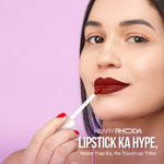 Thumbnail for Hilary Rhoda Matte Trap Liquid Lipstick - Ruby Red 26 - Distacart