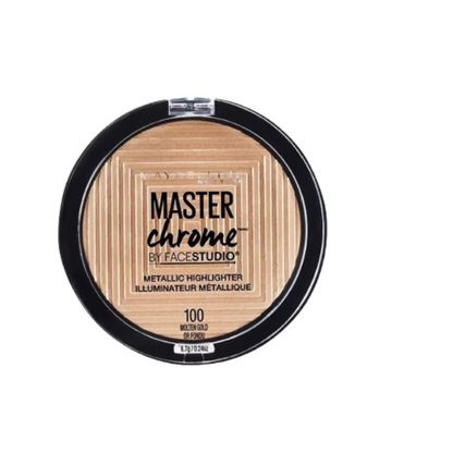 Maybelline New York Face Studio Master Chrome Metallic Highlighter - Molten Gold - Dista