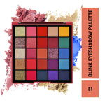 Thumbnail for Matt Look 25 Colors Blink Eyeshadow Palette - 01