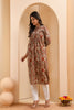 Vaasva Women Ajrakh Printed Kurta Pant Set - Distacart
