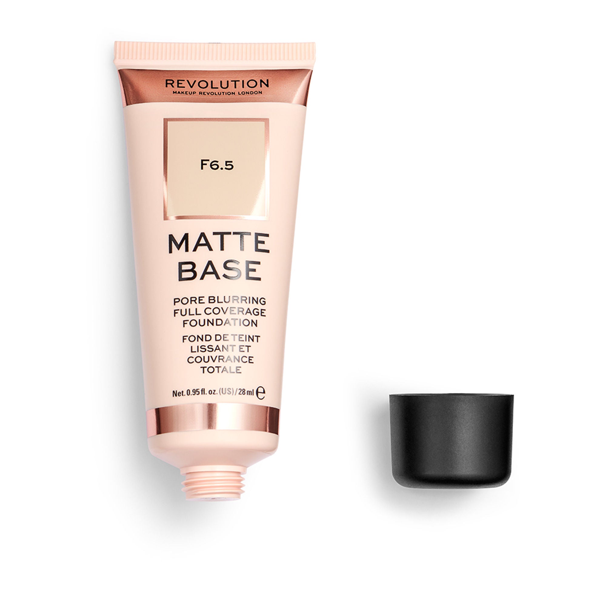 Makeup Revolution Matte Base Foundation - F6.5