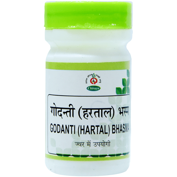 Chirayu Godanti Hartal Bhasma