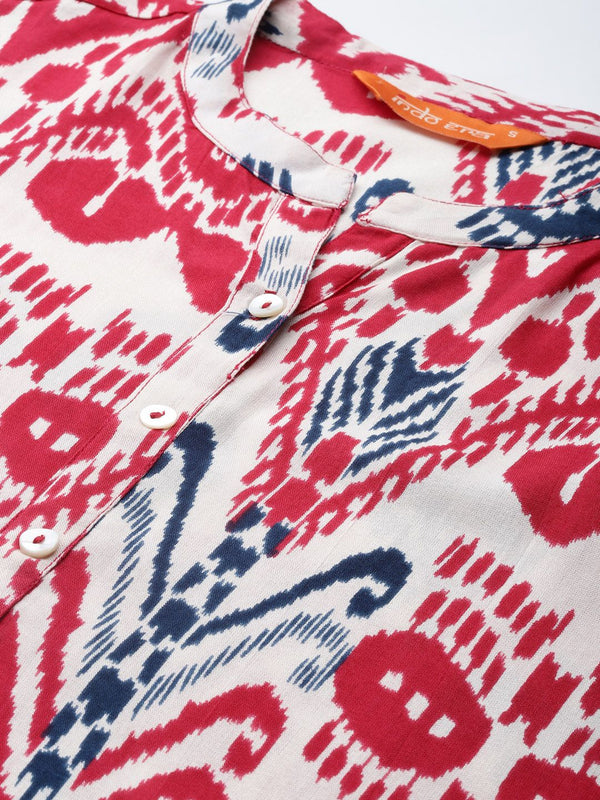 Indo Era Ethnic Motifs Printed Kurta with Palazzos