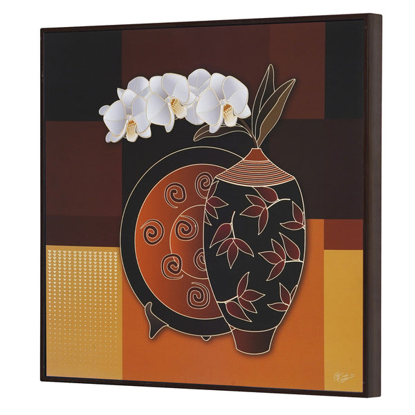 Tehzeeb Creations Golden Embossed Wall Painting
