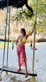 Thumbnail for Noroke Modal Ditsy Sarong - Printed - Distacart