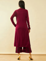 Thumbnail for Soch Quirky Printed Regular Kurta with Trousers - Distacart