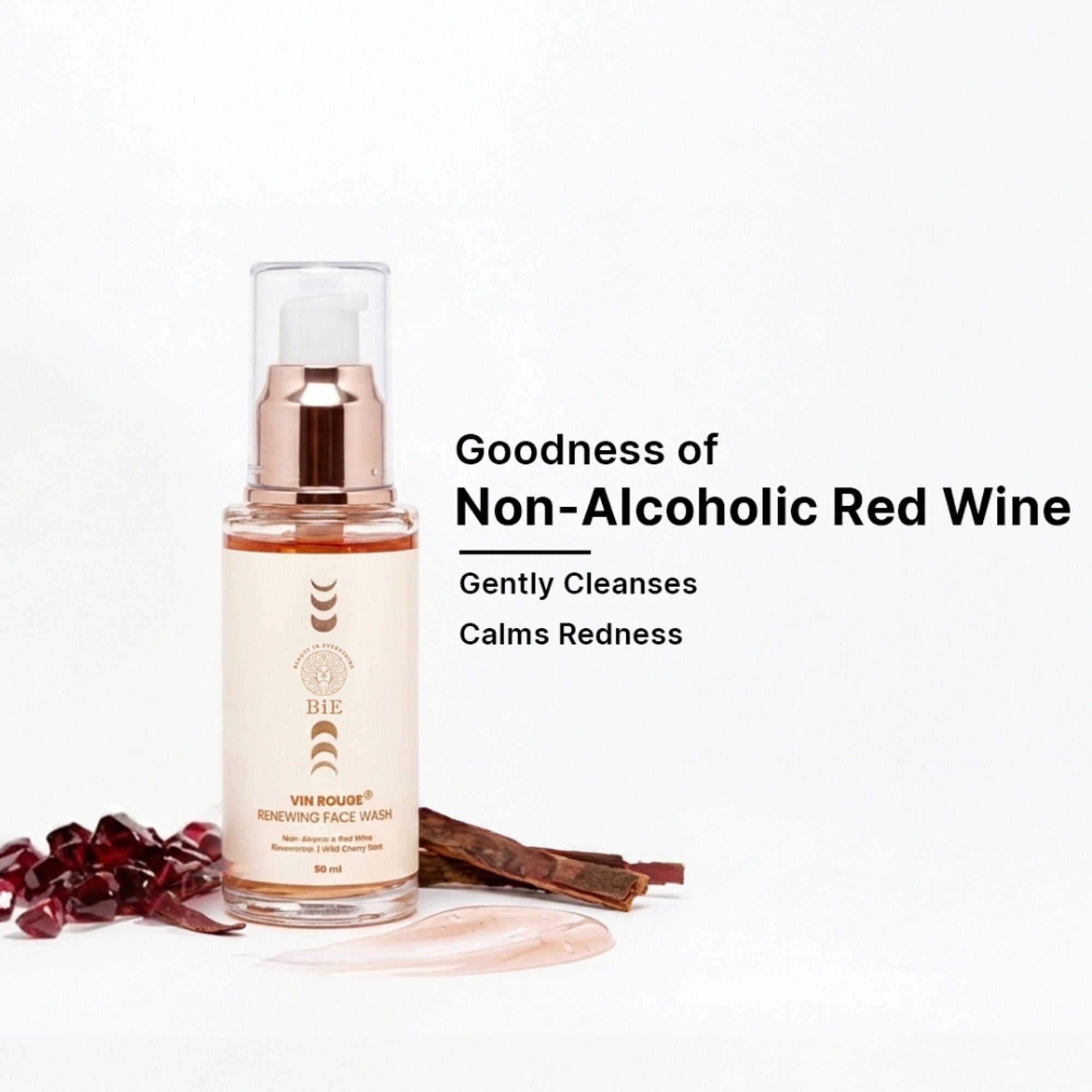 BiE Vin Rouge- Renewing Face Wash - 50ml