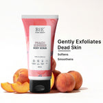 Thumbnail for BiE Peach Sunrise Body Scrub - Gently Exfoliates, Removes Dead Skin & Brightens Mild Exfoliator