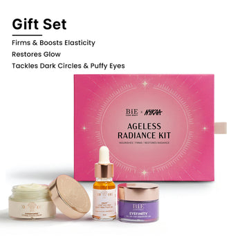 BiE Ageless Radiance Kit - Nourishes, Firms & Restores Radiance Gift Set & Skincare Combo