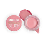 Thumbnail for Makeup Revolution Mousse Blush - For Cheeks & Eyes Non Sticky-Soft Focus Effect - Squeeze Me Soft Pink