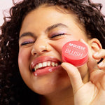 Thumbnail for Makeup Revolution Mousse Blush - For Cheeks & Eyes Non Sticky-Soft Focus Effect - Grape Fruit Coral - Distacart
