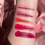 Thumbnail for Makeup Revolution Mousse Blush - For Cheeks & Eyes Non Sticky-Soft Focus Effect - Grape Fruit Coral - Distacart