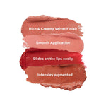 Thumbnail for Makeup Revolution Satin Kiss Lipstick - Heart Race Peach Nude - Distacart