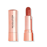 Thumbnail for Makeup Revolution Satin Kiss Lipstick - Heart Race Peach Nude - Distacart