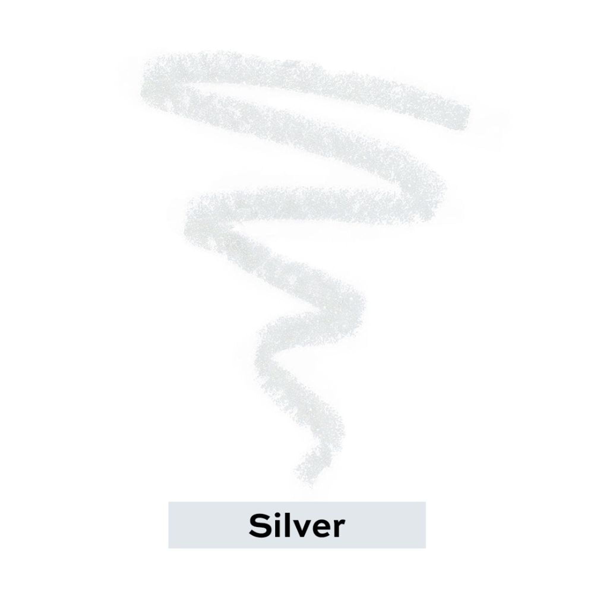 Makeup Revolution Streamline Waterline Eyeliner Pencil-Ultra Creamy Smudge Proof Smokey Looks - Silver - Distacart