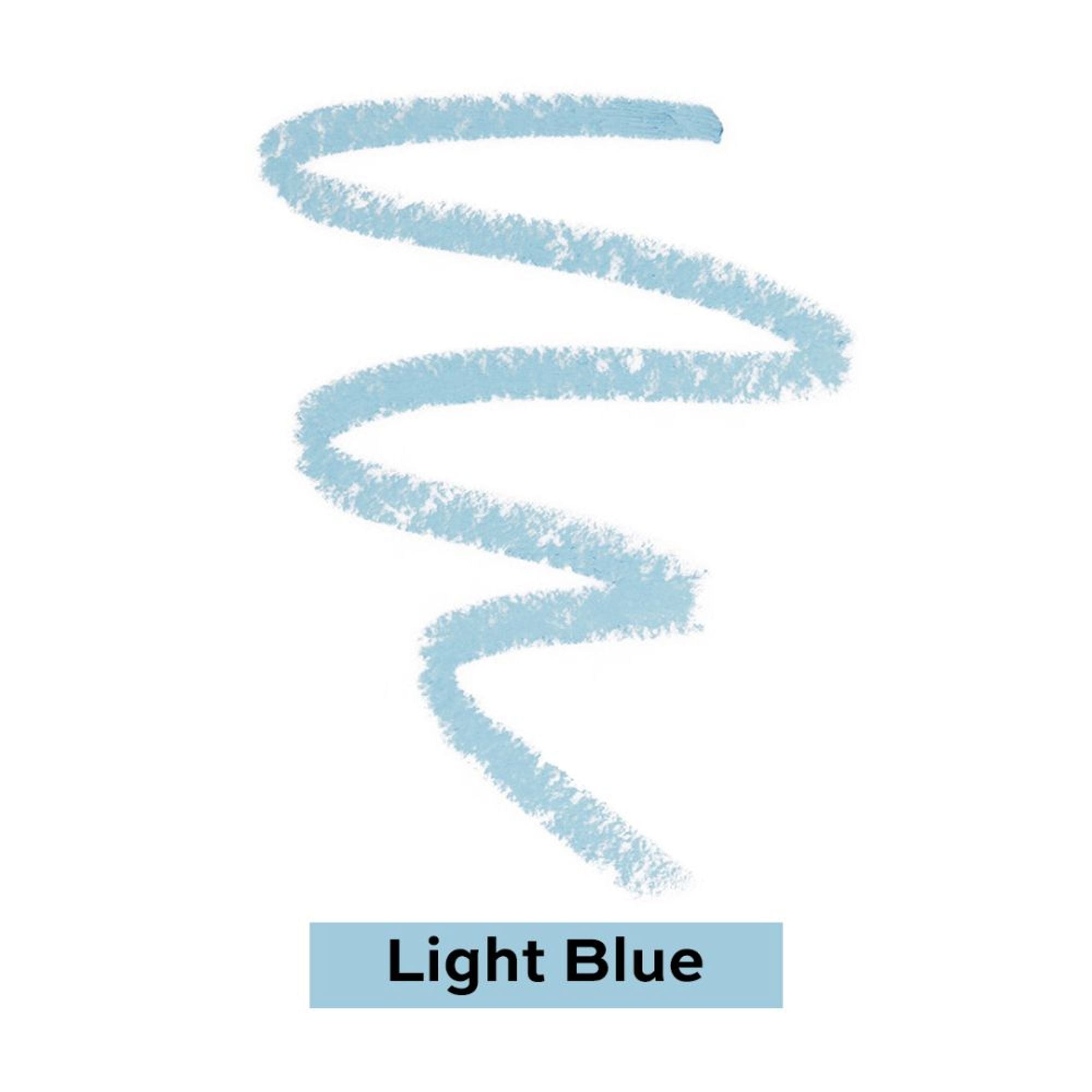 Makeup Revolution Streamline Waterline Eyeliner Pencil-Ultra Creamy Smudge Proof Smokey Looks - Light Blue - Distacart