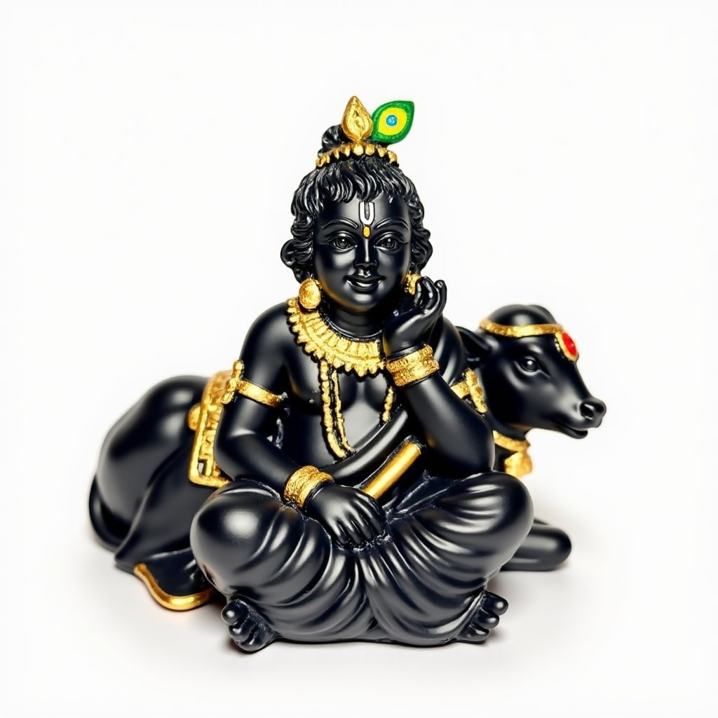 Kanha Ji with Cow - Dista