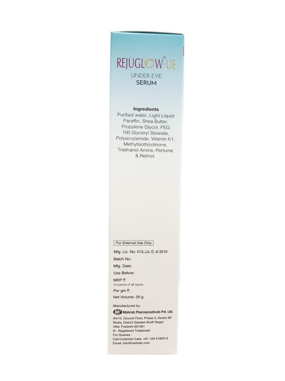 Rejuglow-Ue Under Eye Serum - Distacart