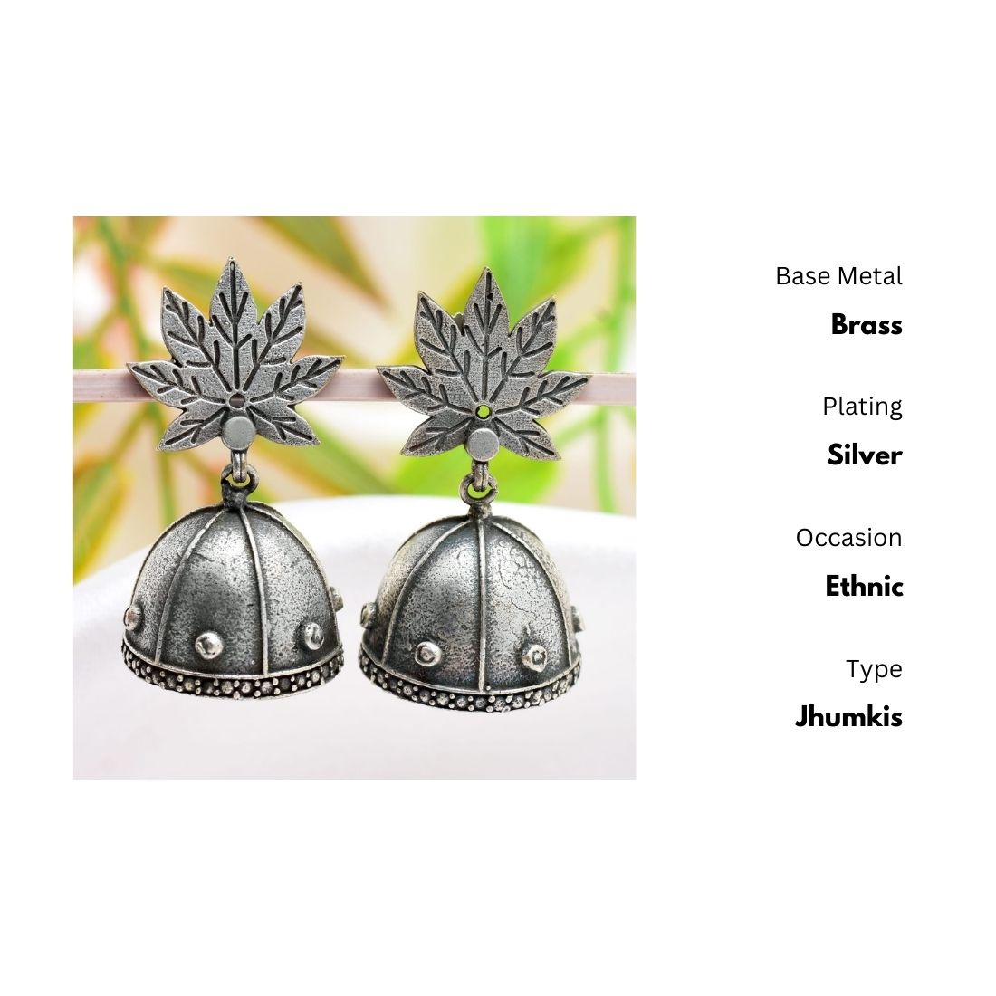 New Stylish Oxidized Gold-Polished Gold Studs Earrings for Womens by House of Ree - Distacart