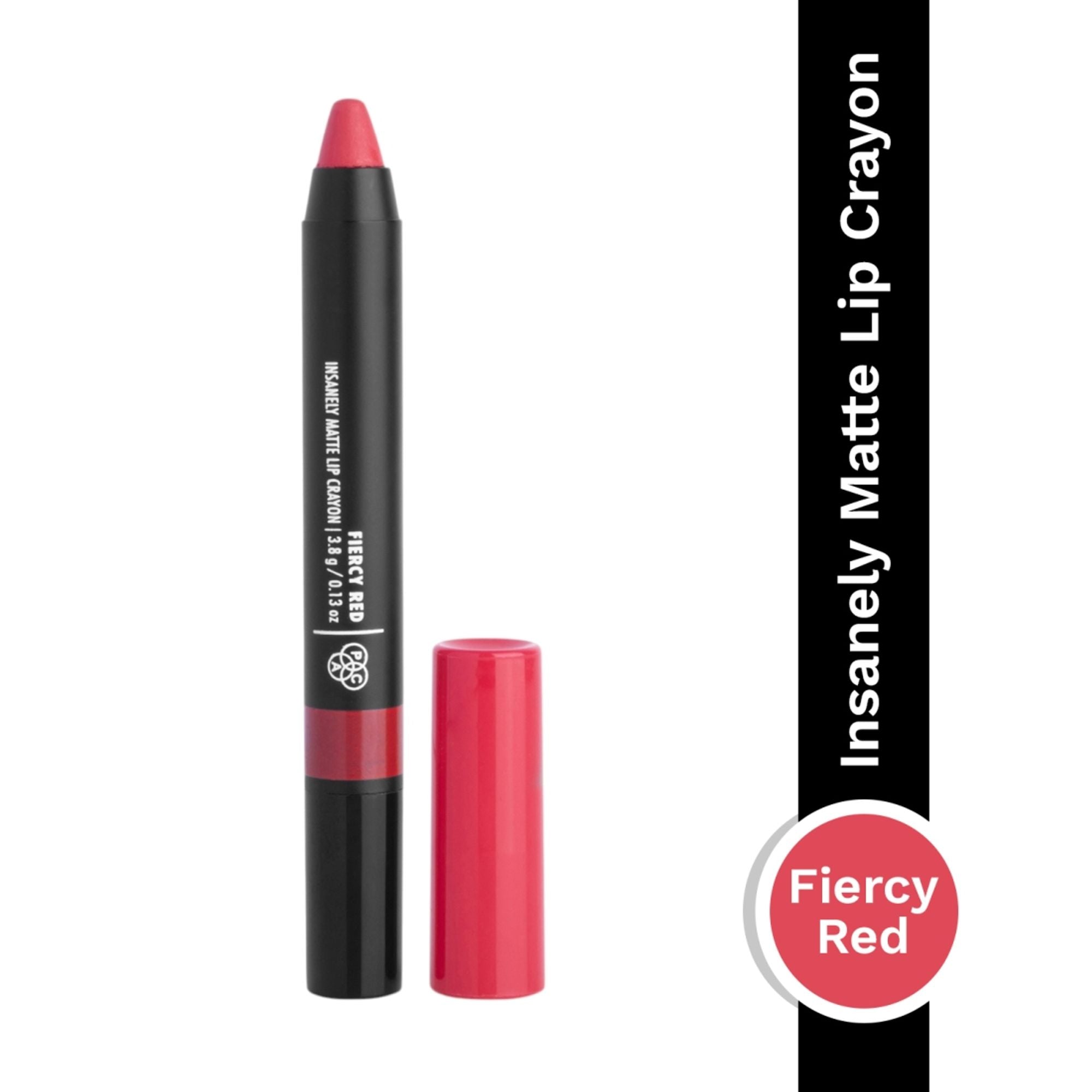 PAC Insanely Matte Lip Crayon - Fiercy Red